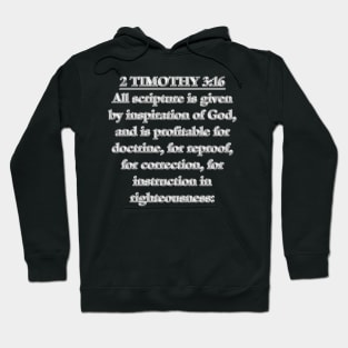 2 Timothy 3:16 KJV Hoodie